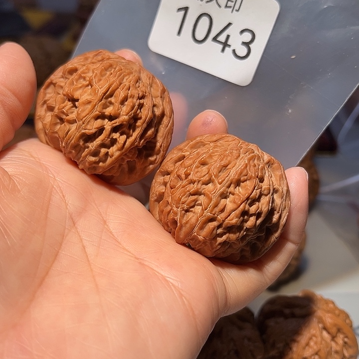 桃核吊坠43全品红皮