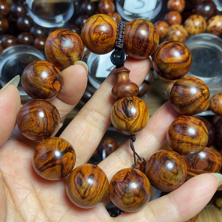 黄花梨/降香黄檀海南蜘蛛纹尺寸2.0