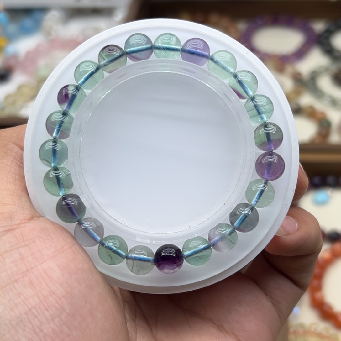 手链水晶未镶嵌8.3咪彩萤石