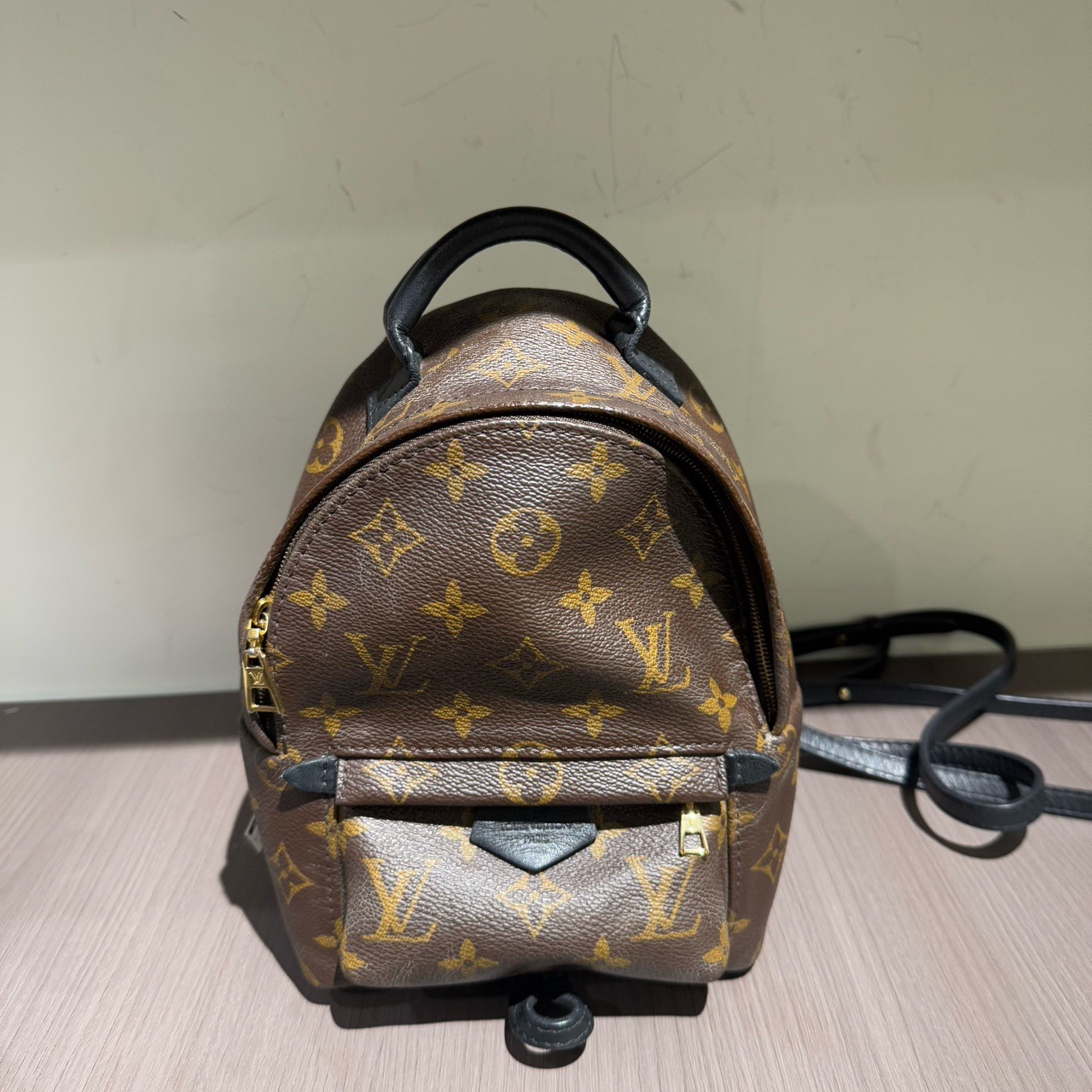 95新 LouisVuitton/路易威登 12143661/KIKIFIFI/老花小书包