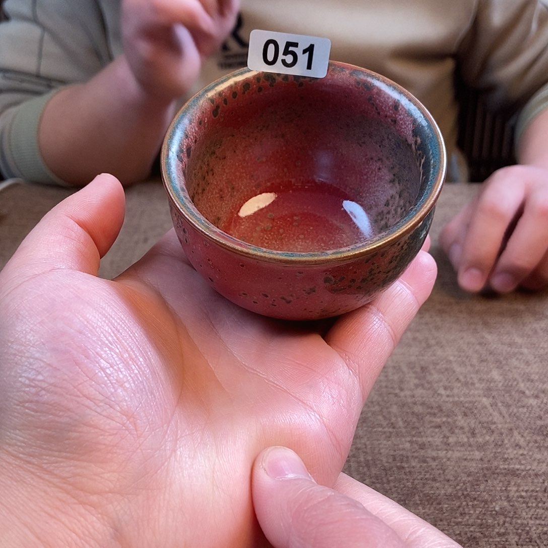 瓷片钧瓷主人杯杯