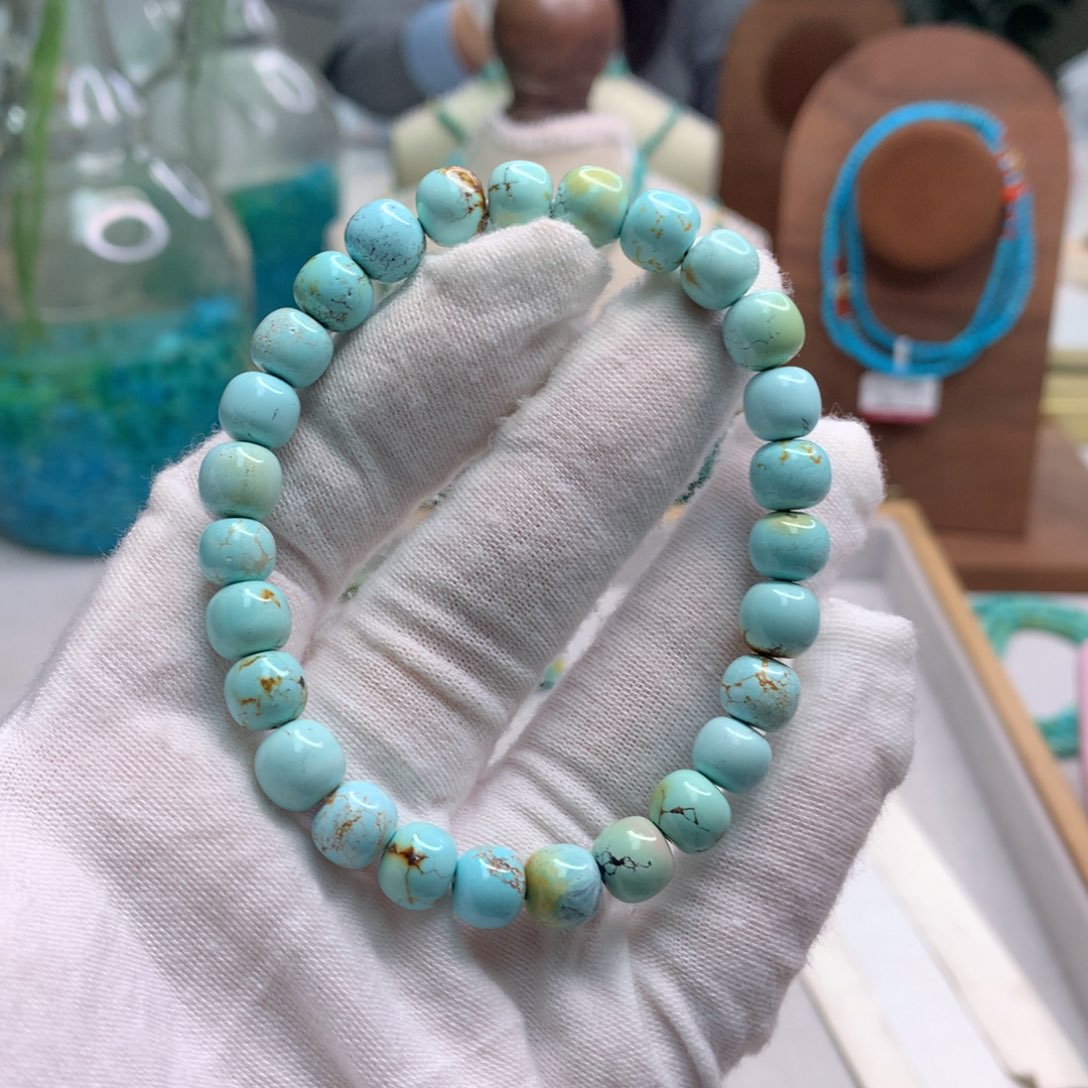 绿松石未镶嵌饰品