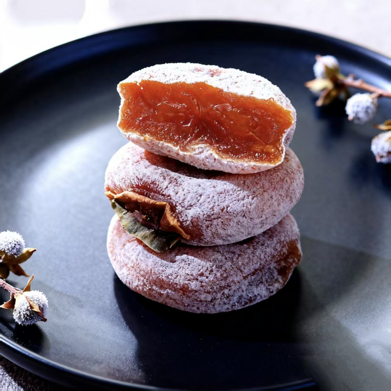 陕西富平新鲜柿子软糯香甜流心柿子3斤装