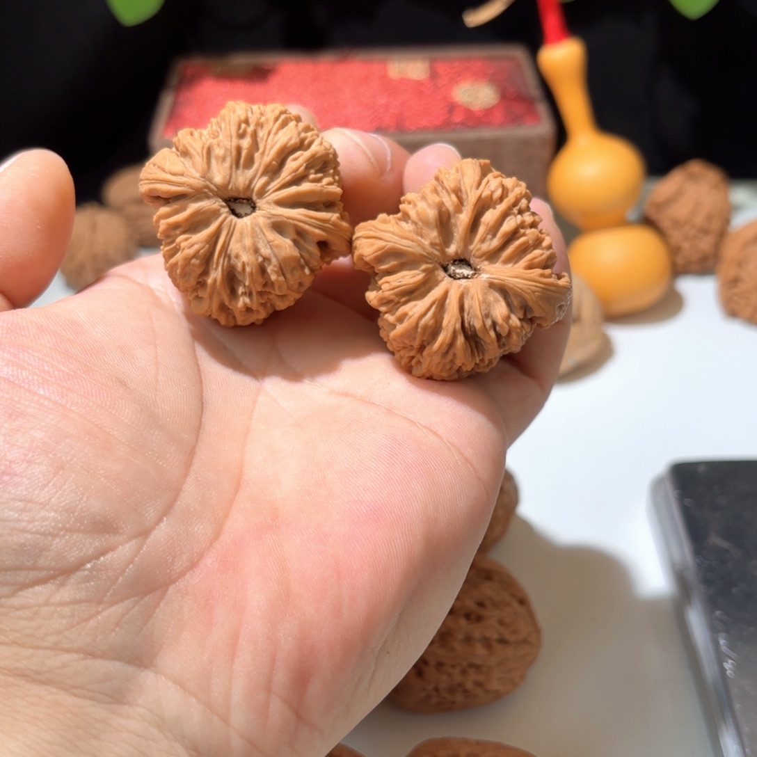 水***座桃核吊坠涿鹿南将39