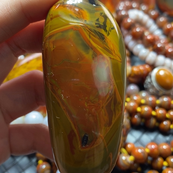 未镶嵌把件玛瑙/玉髓