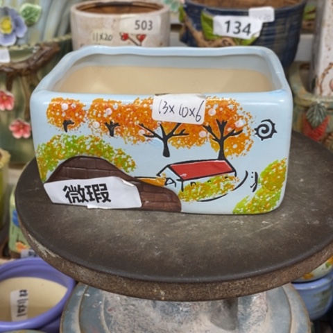 【闪购商品】红陶粗陶材质多肉花盆