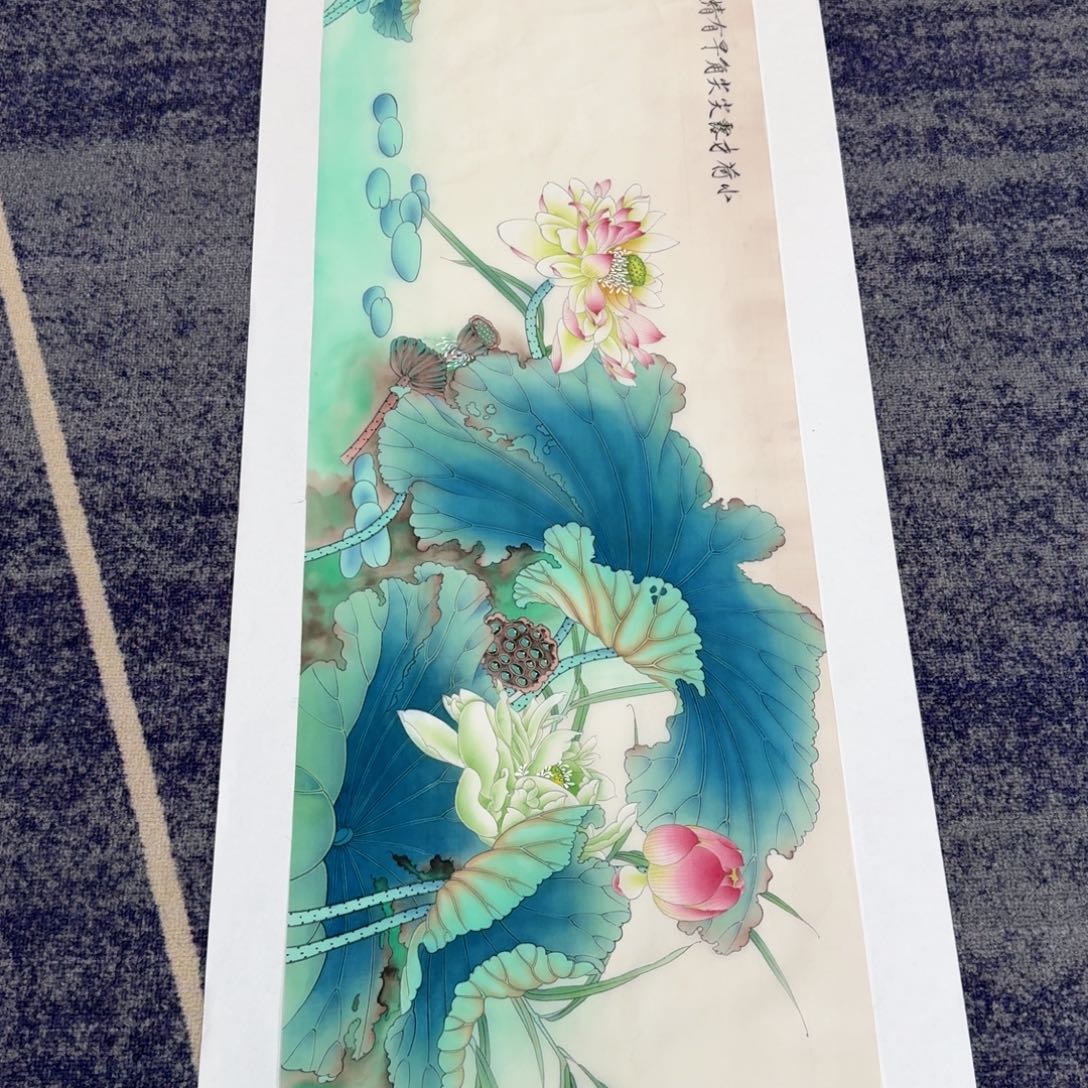 国画国画作品山水花鸟纯手绘