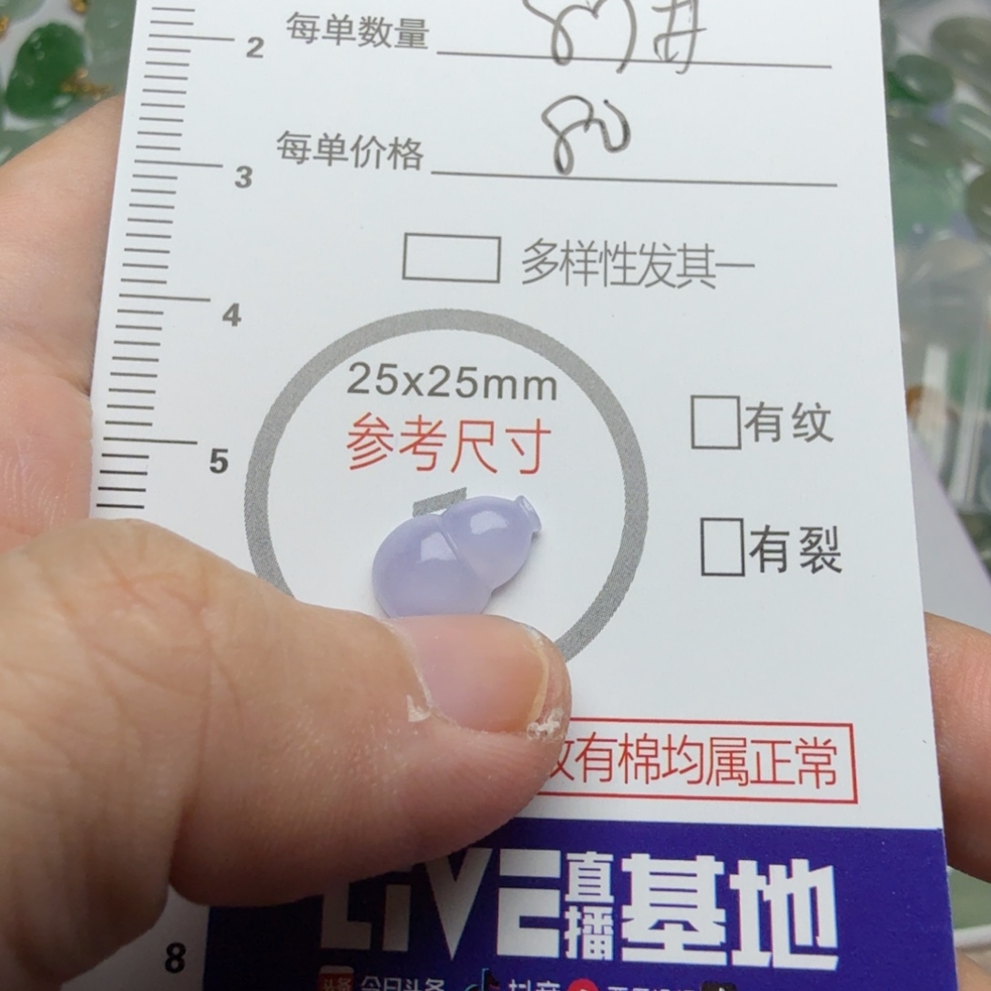 是***-翡翠未镶嵌颈饰87