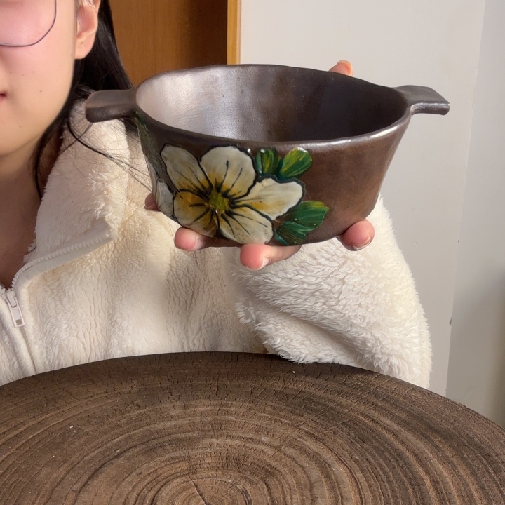 炫****手捏手绘景德镇陶瓷