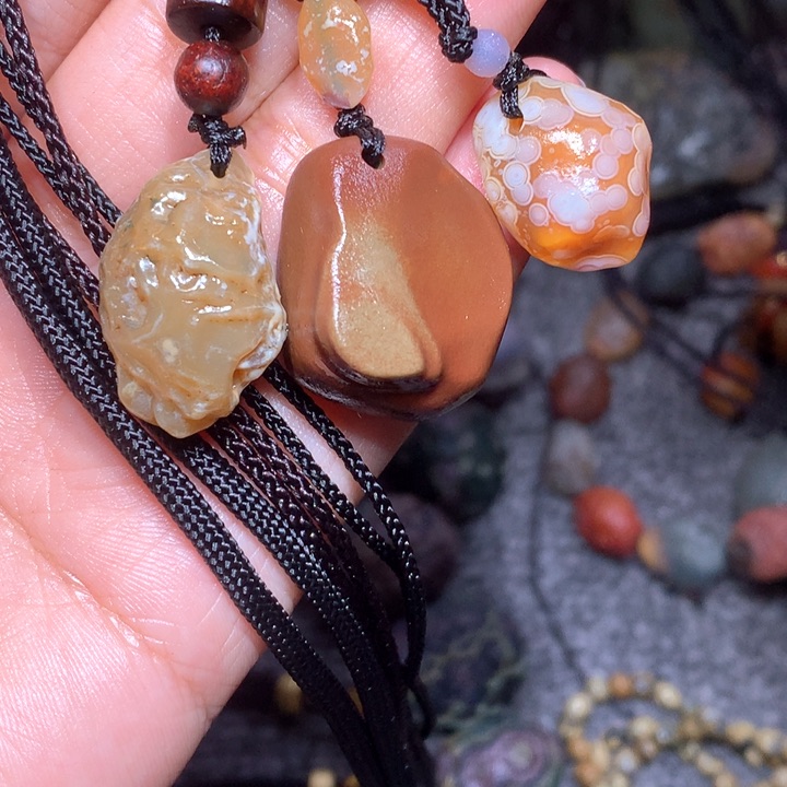 玛瑙/玉髓珠宝半成品未镶嵌