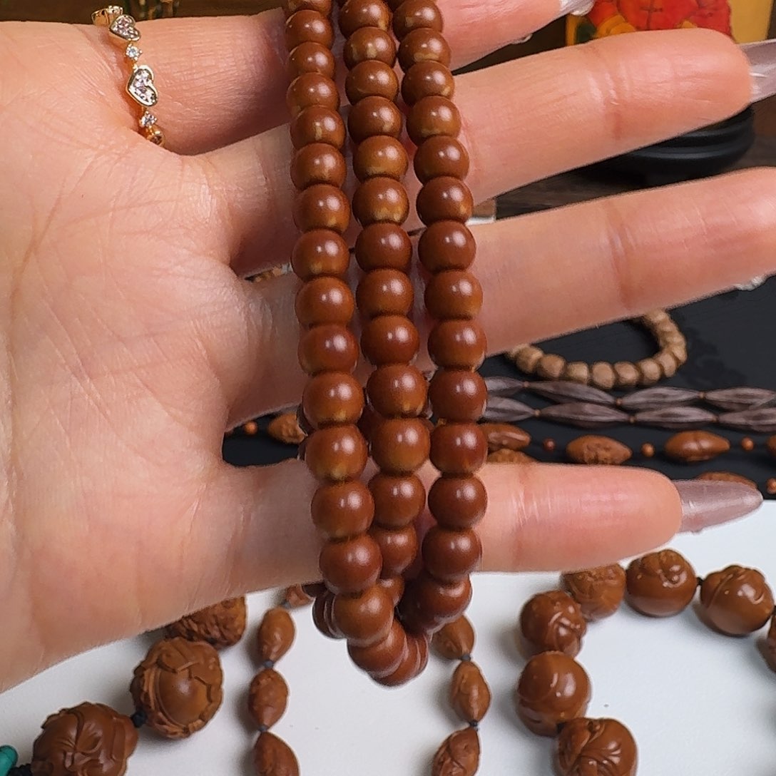 橄榄核手串/手链老型核尖