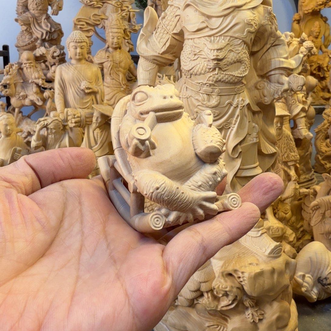 浅***然黄杨木小叶黄杨木6.8公分摇摇椅