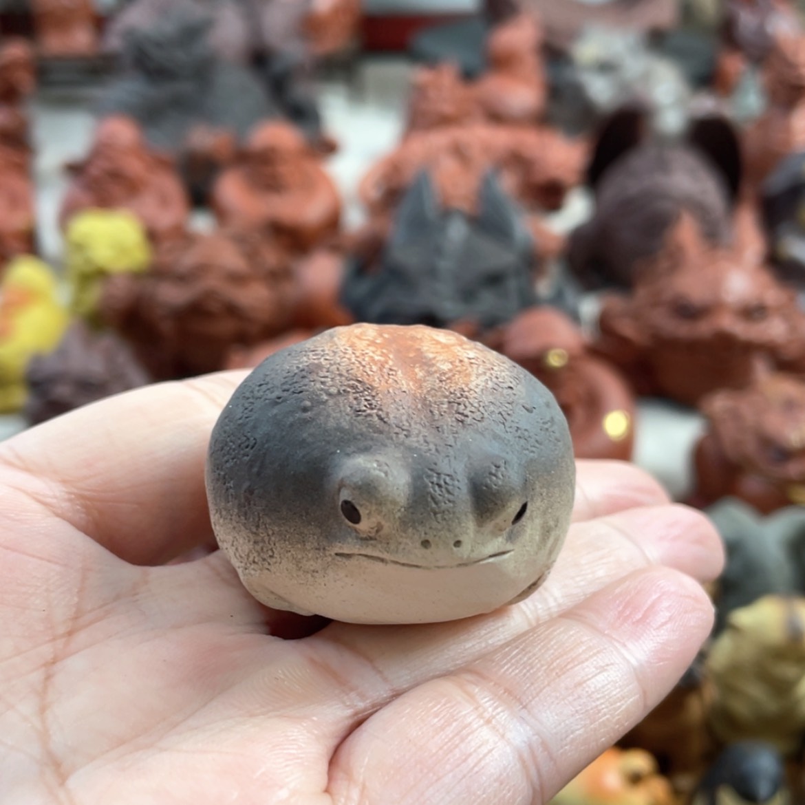 【闪购商品】紫砂茶宠紫砂青蛙