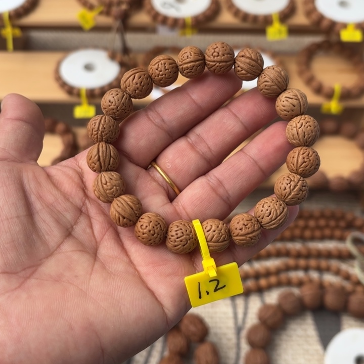 非金属木质野生桃核