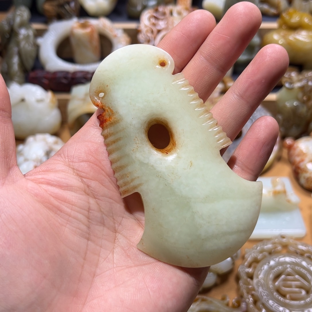 和田玉把件未镶嵌