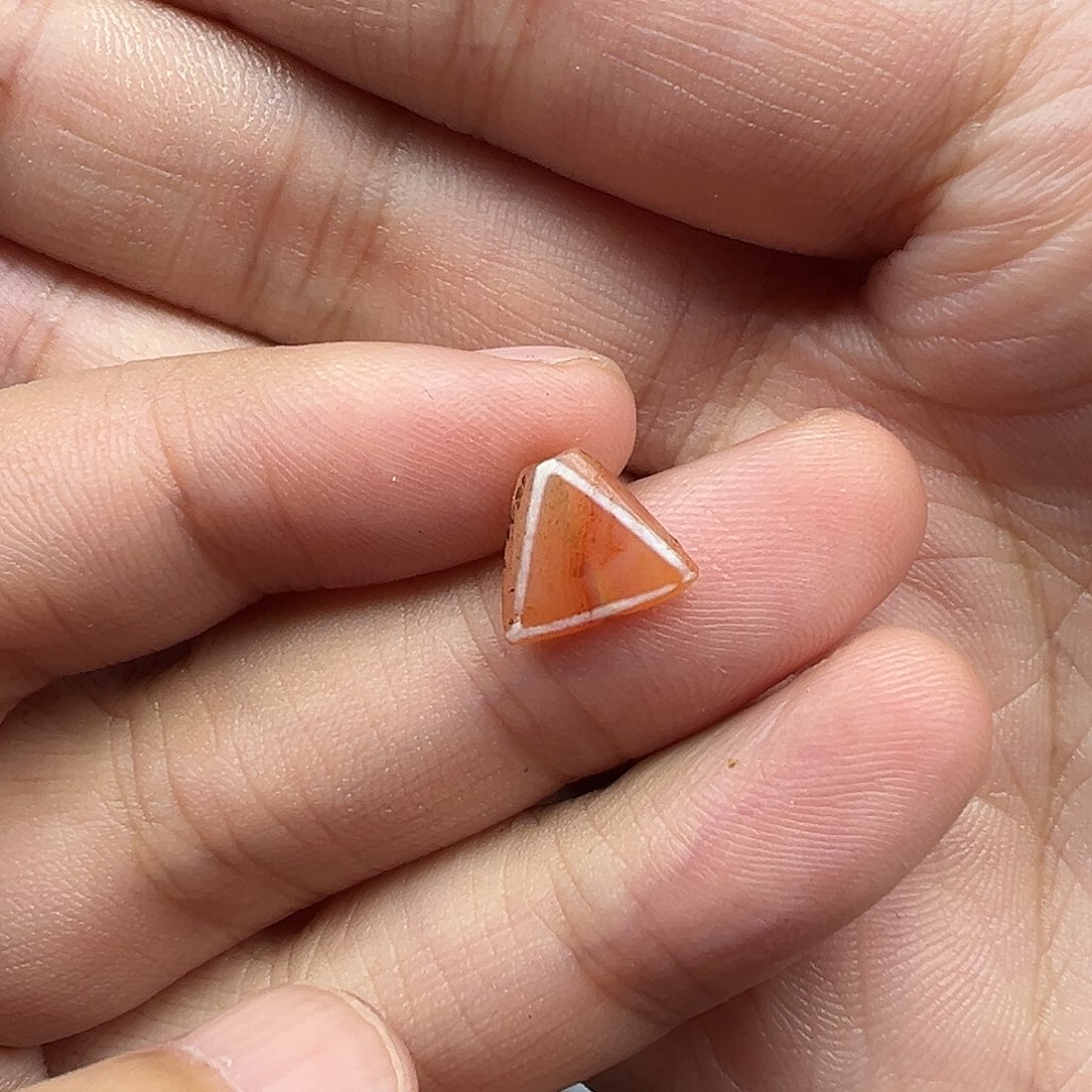 玛瑙/玉髓未镶嵌珠宝半成品f61 8.4×9.7