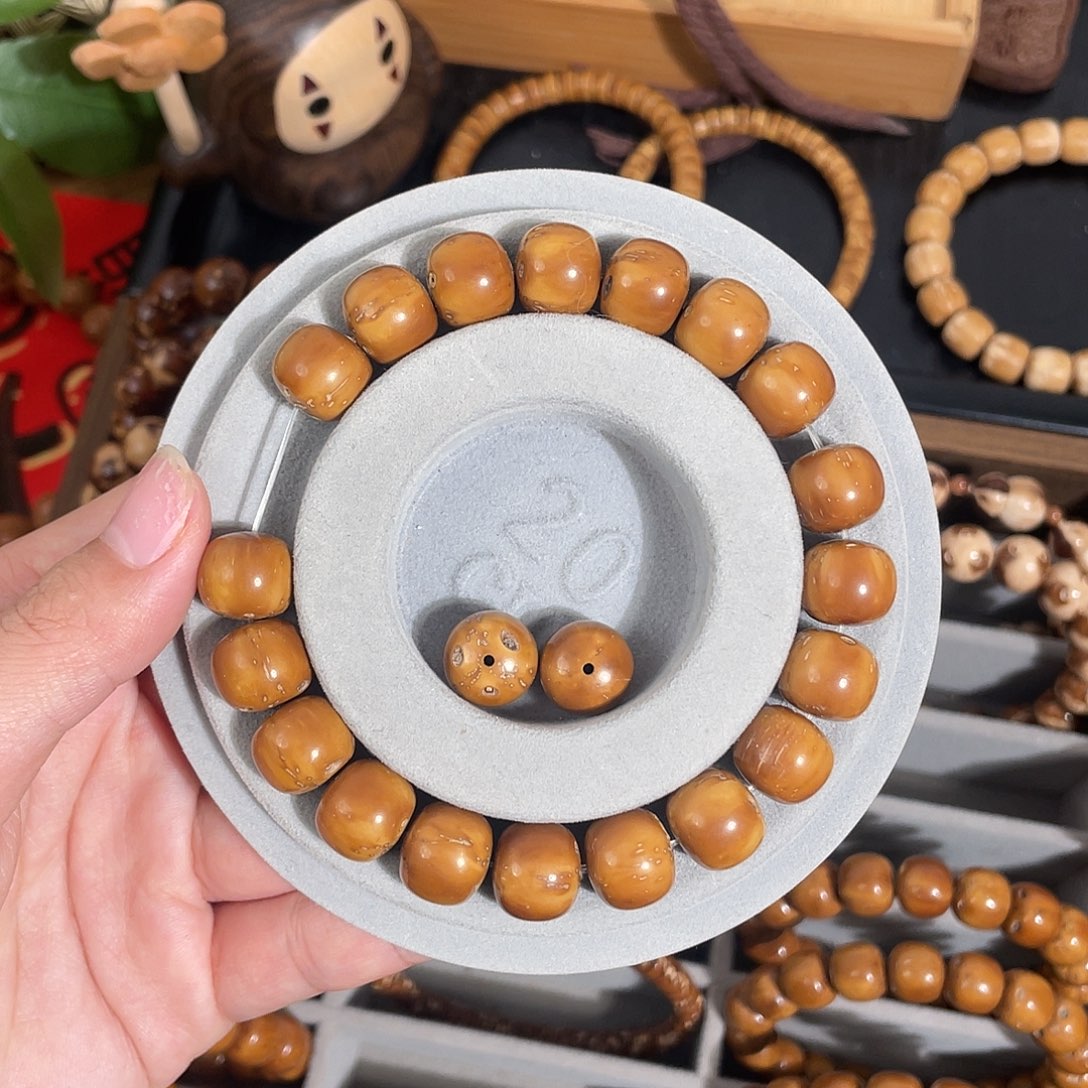 紫金鼠手串12.5火焰流星半实心老型