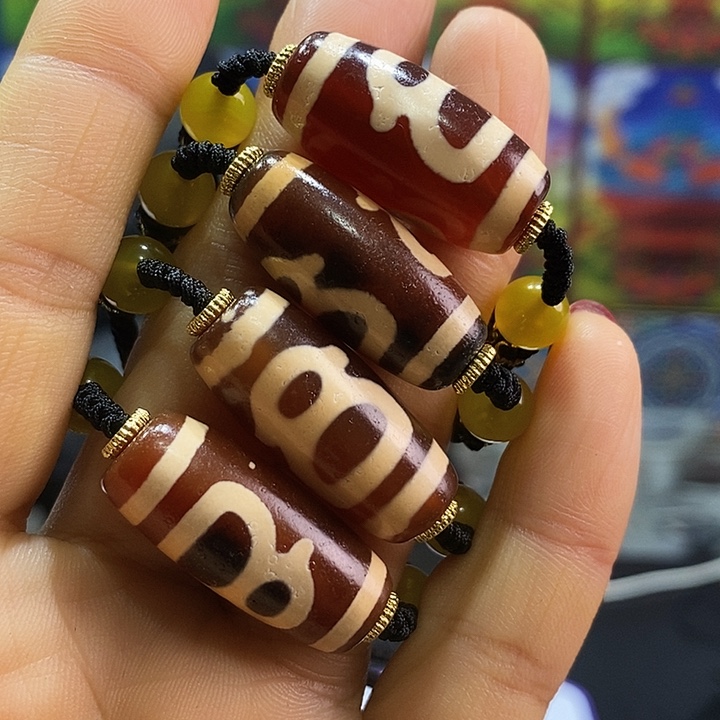 玛瑙/玉髓颈饰未镶嵌8多样性发其一