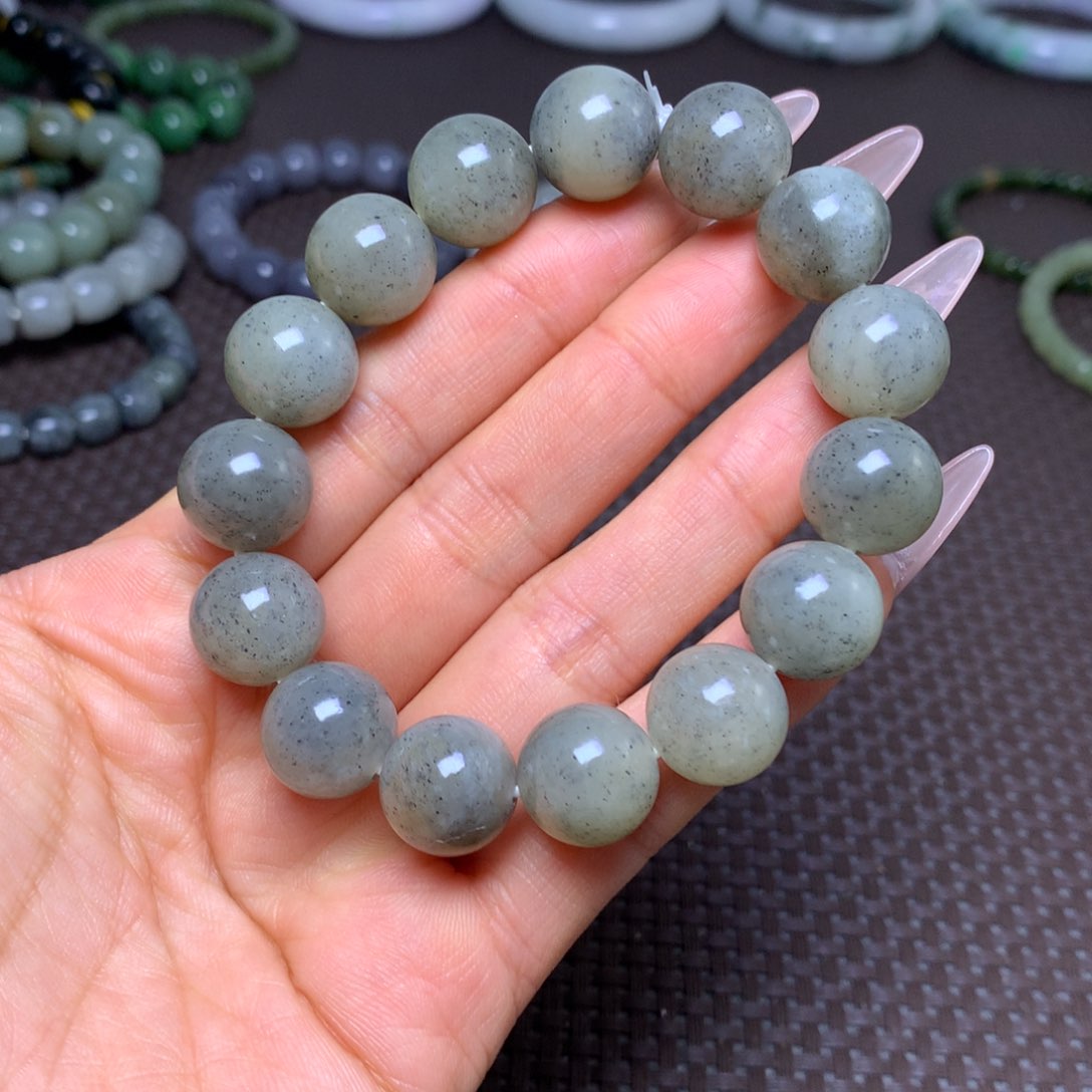 未镶嵌手串和田玉卡14