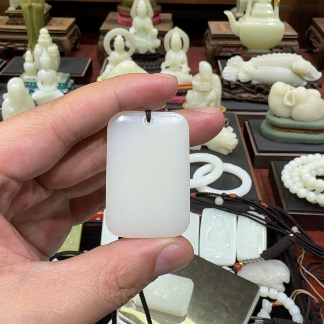 【闪购商品】和田玉挂件未镶嵌石***9