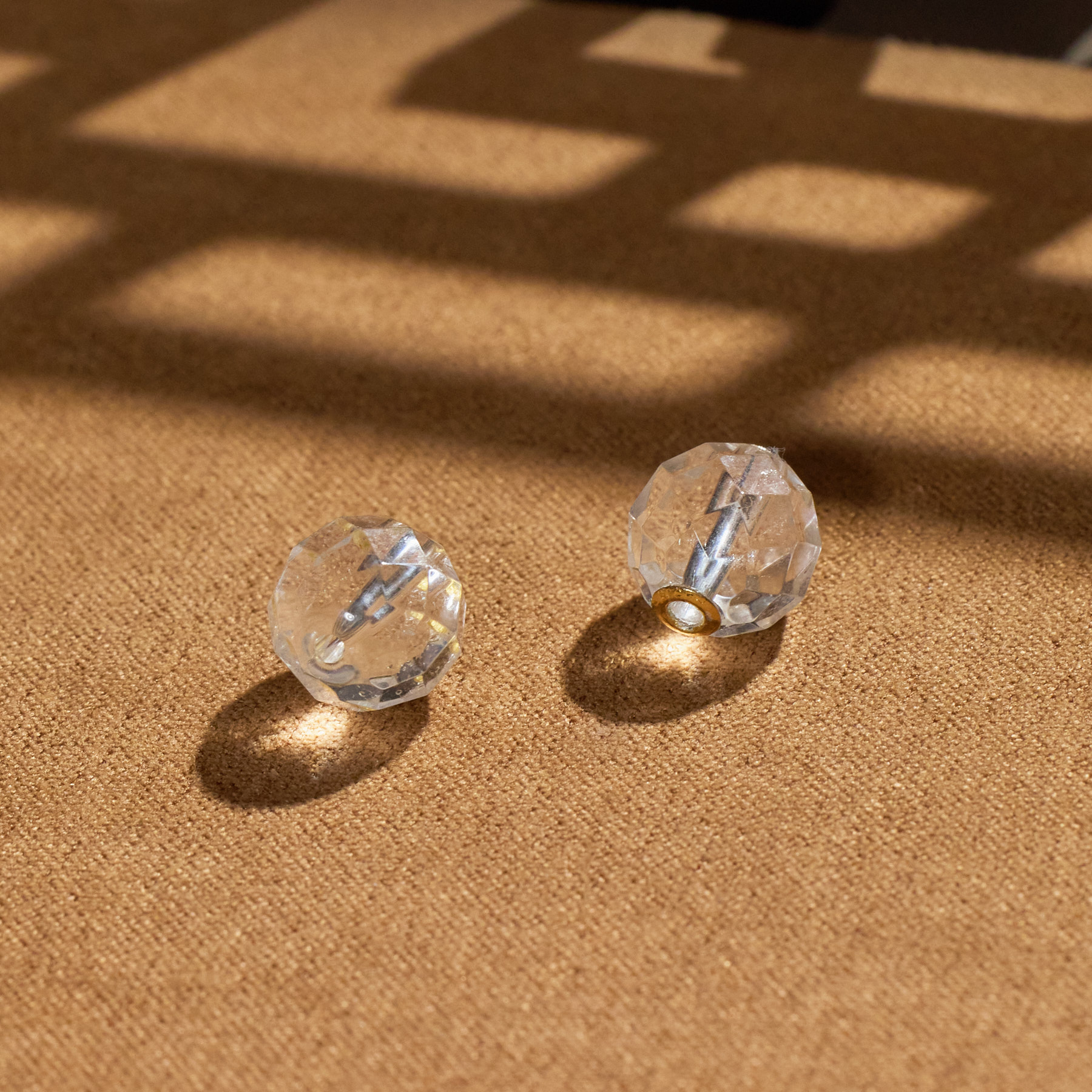 非遗好物分享【歪歪】白水晶路路通吊坠（多样性发一）XB-N9430