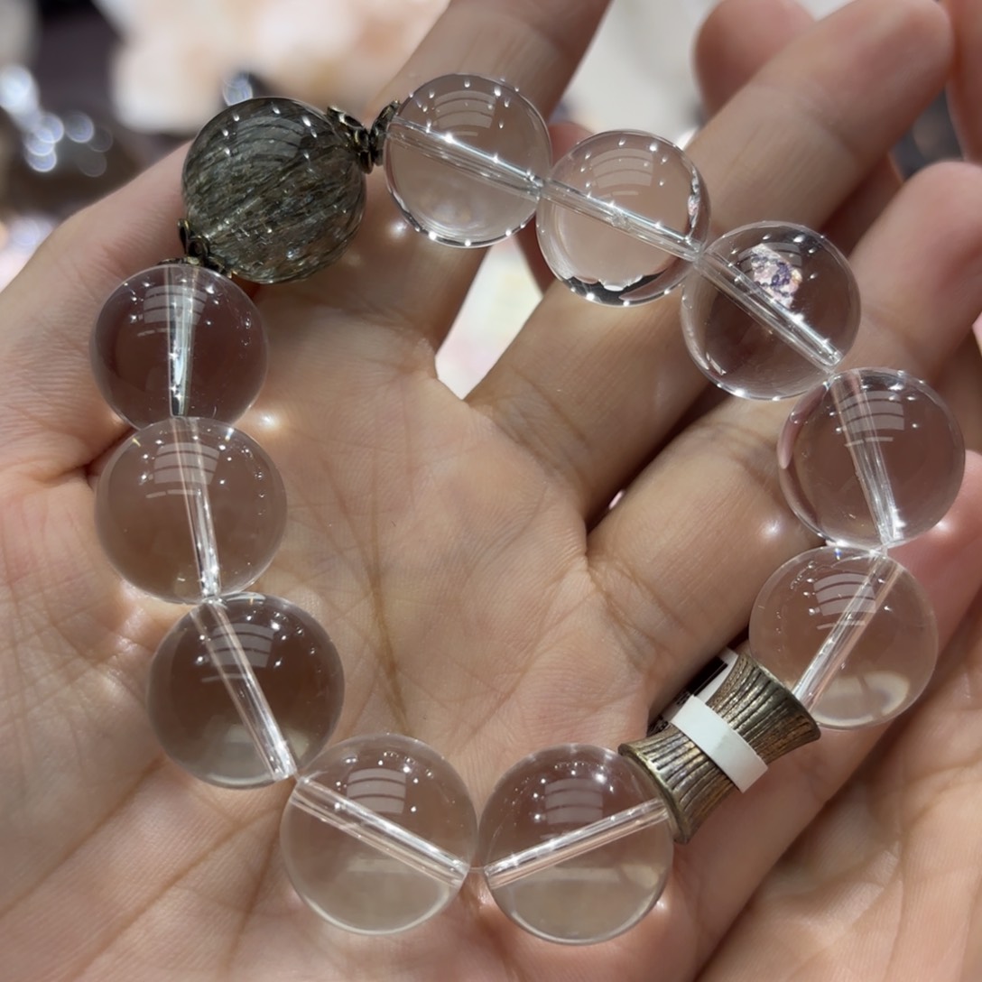 水晶手链未镶嵌手串16