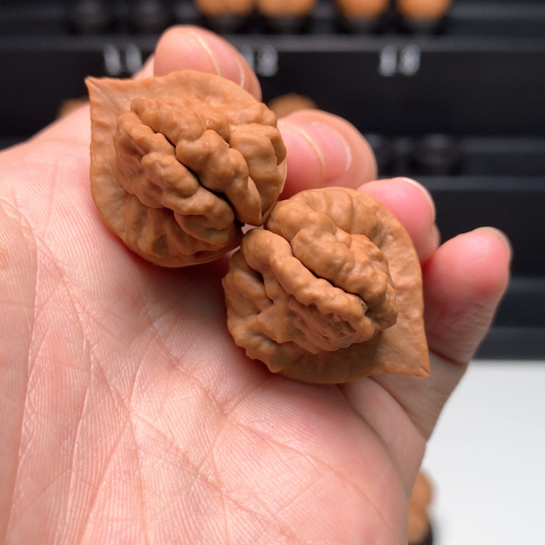 把件文玩核桃浮**鹤四象羊王