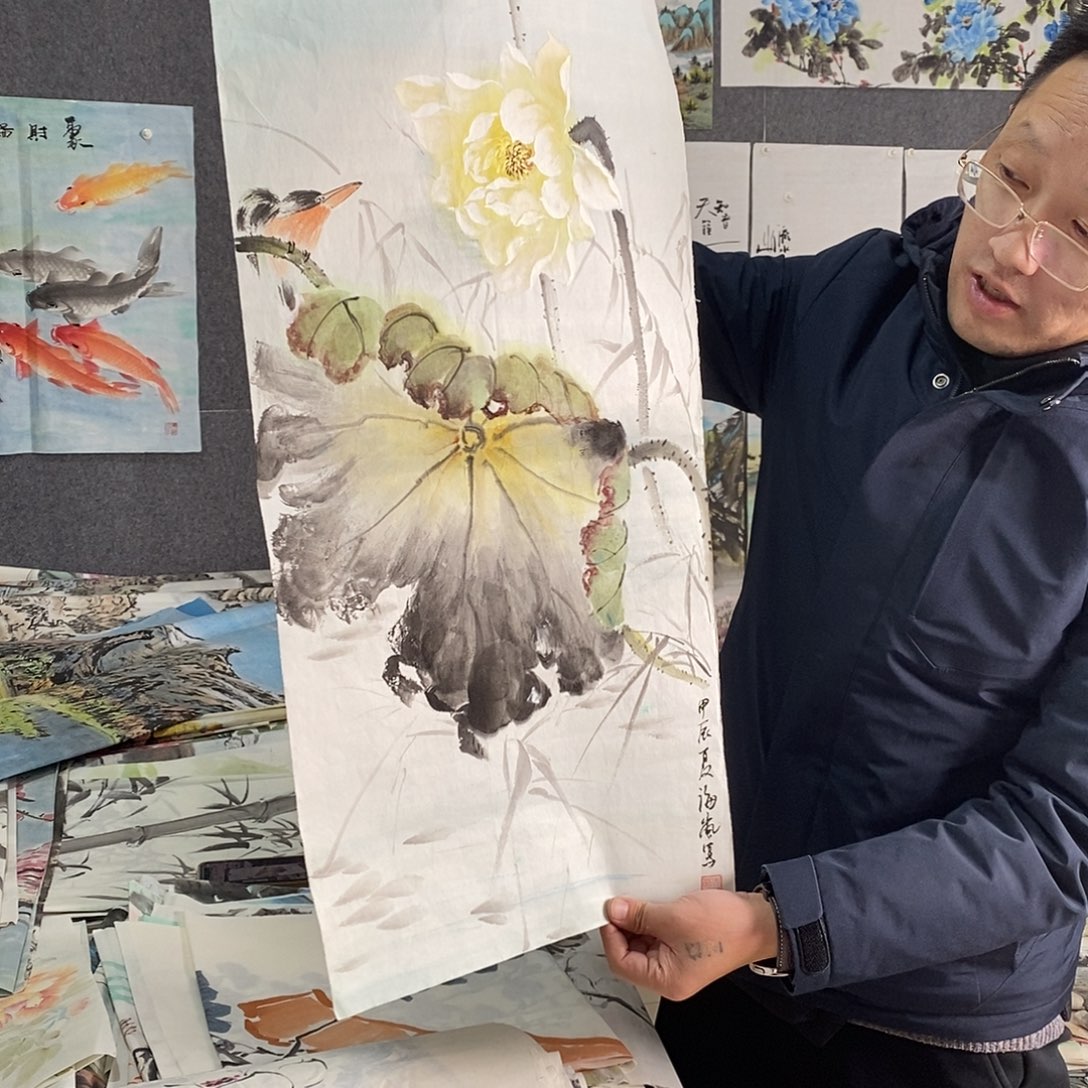 国画手写手绘国会作品46