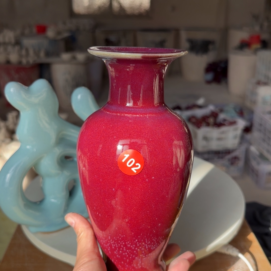 摆件陶郑家钧瓷摆件微瑕