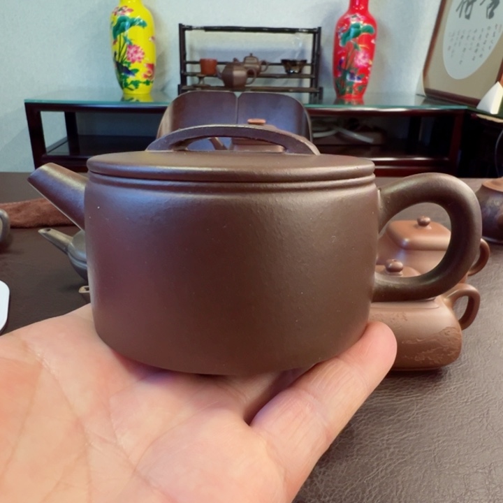 紫砂茶壶紫砂茶壶（汉瓦）