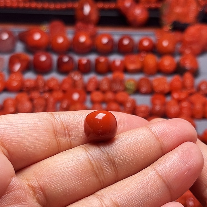 俱***矣南红玛瑙未镶嵌配饰12