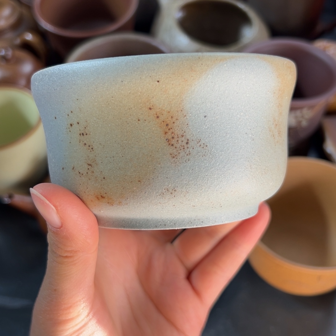 茶杯紫砂微瑕不退不换