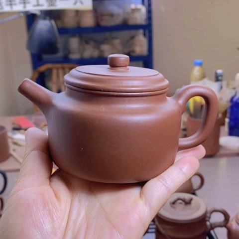 茶壶紫砂德中200cc底槽清