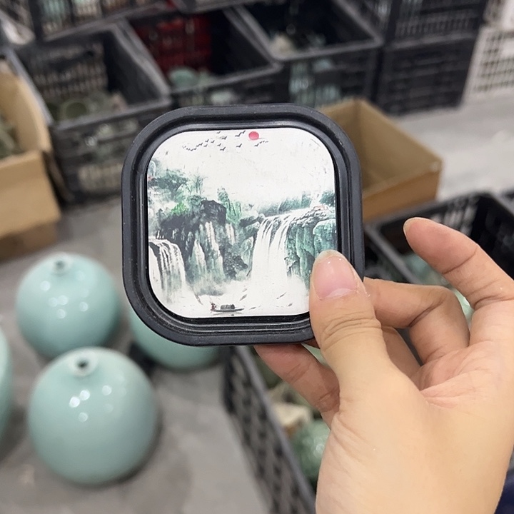 龙泉云间青瓷小米茶器