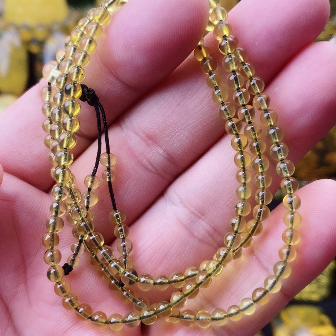 【闪购商品】蓝珀颈饰未镶嵌蓝珀3配链