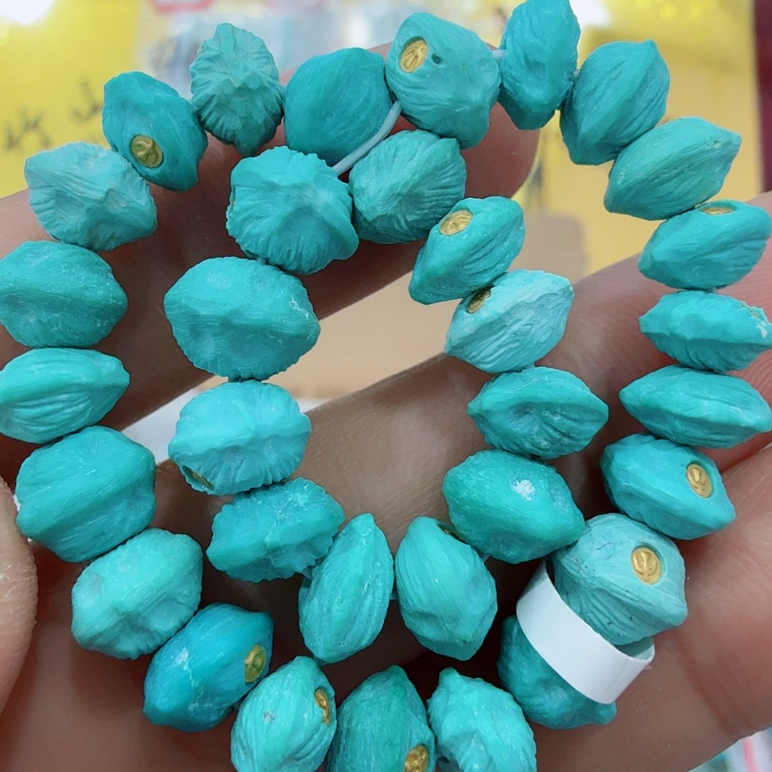 绿松石未镶嵌配饰