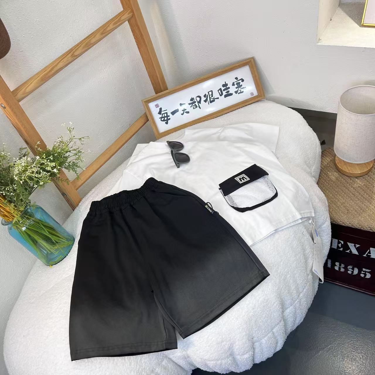 ZK-066夏季 中裤 男童 休闲时尚裤子 儿童夏款l百搭薄款