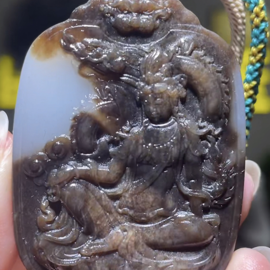 手把件货玉石把玩件文玩摆件D2