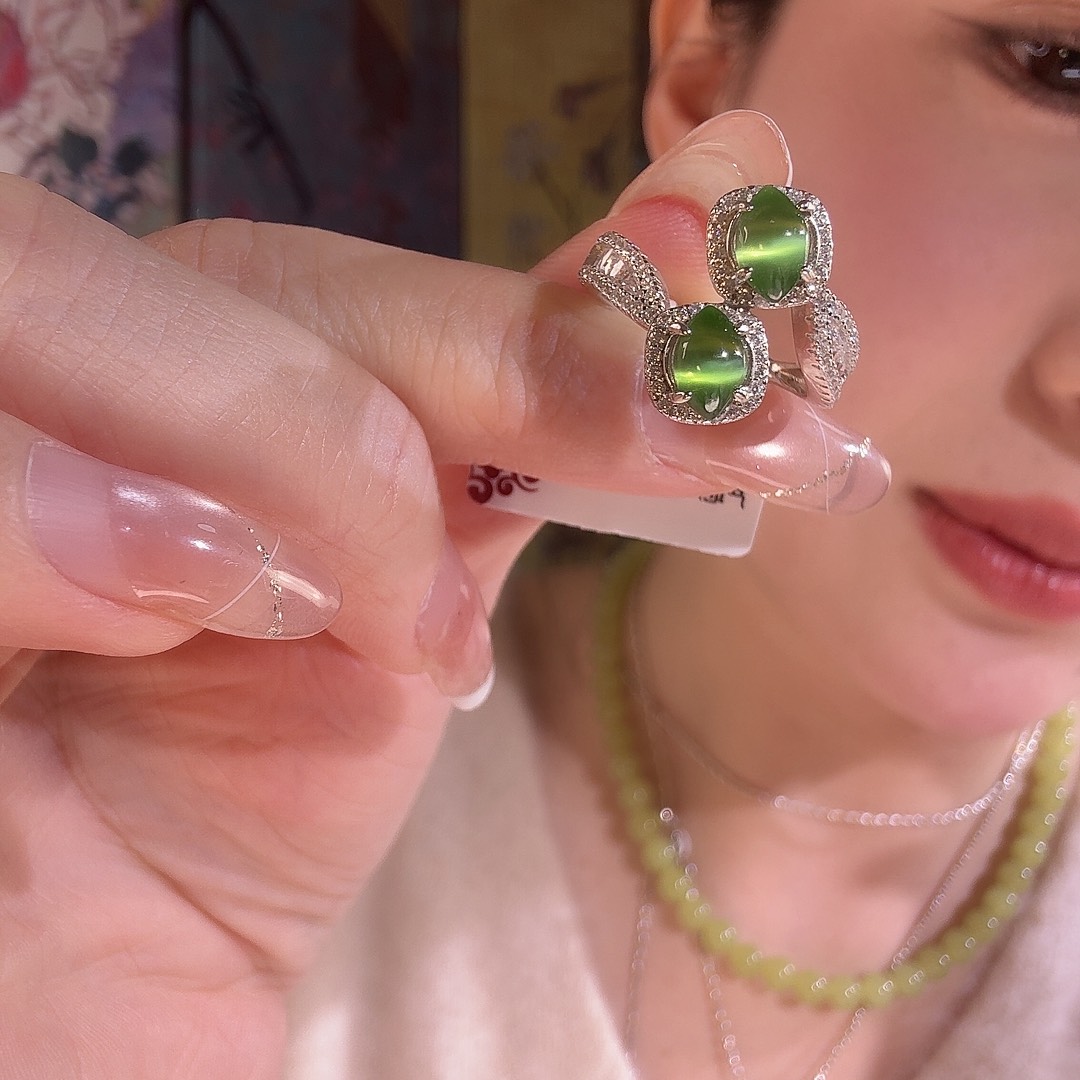 和田玉未镶嵌戒指