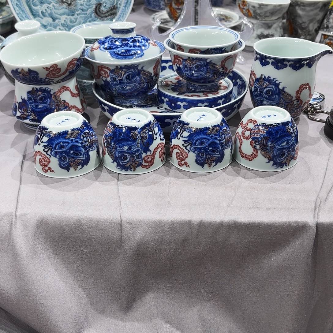 瓷片景德镇瓷器展和