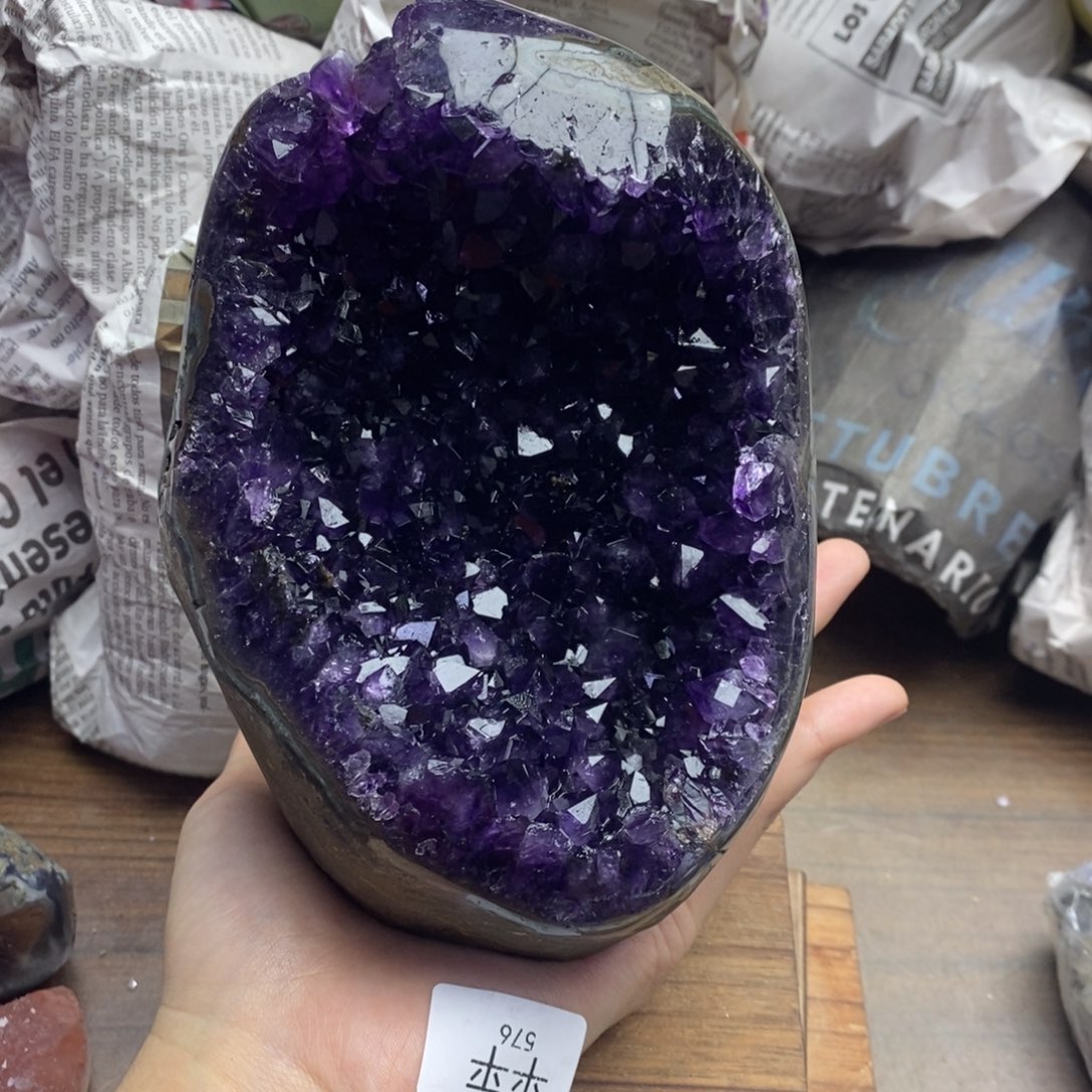 水晶未镶嵌珠宝半成品