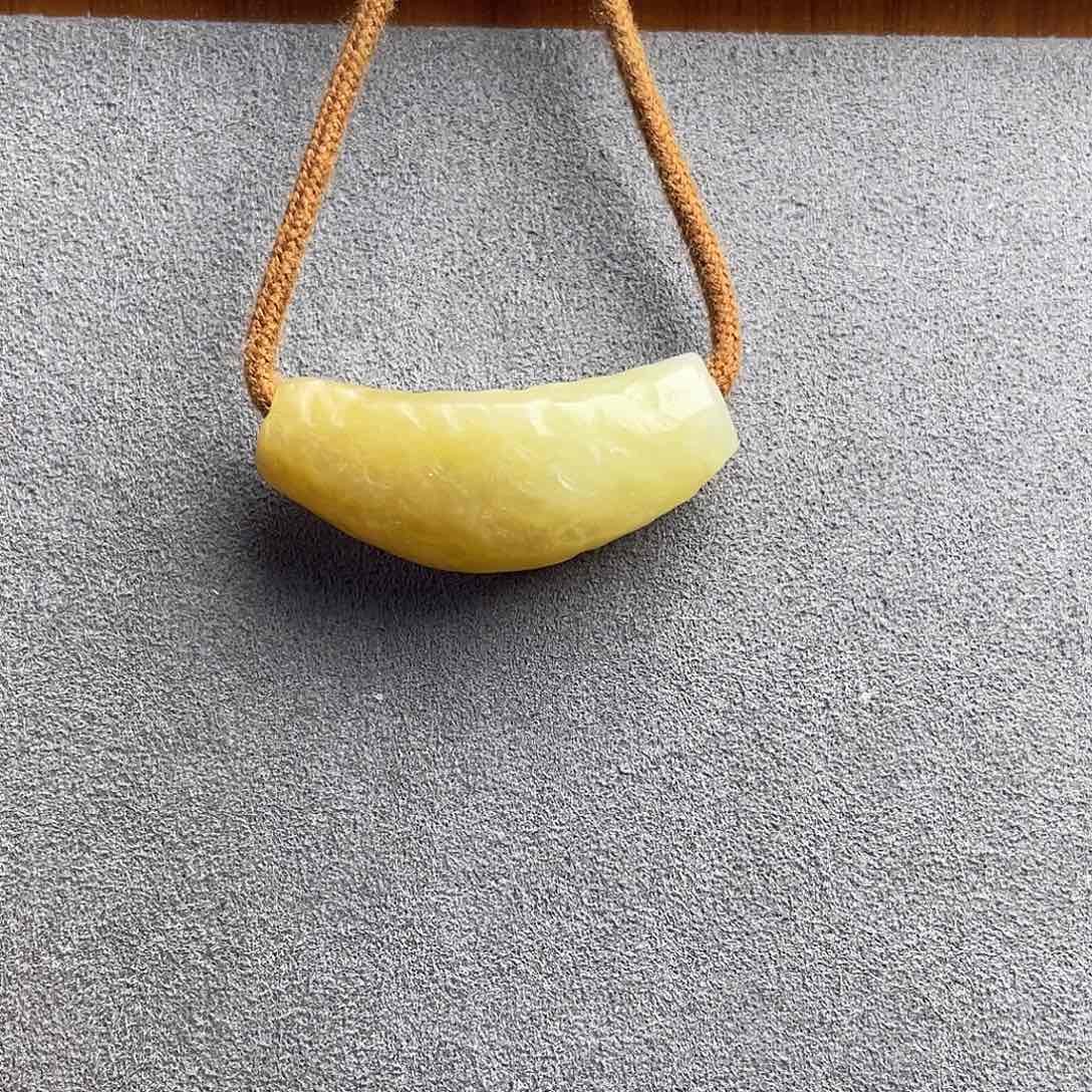 和田玉未镶嵌吊坠(不含链)