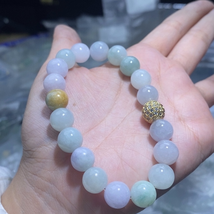 未镶嵌手串翡翠天然缅甸A货翡翠