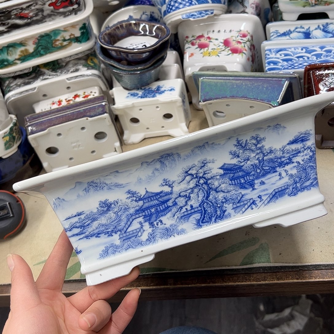 紫砂花盆766号瑕疵27.5/23.5/9.5cm