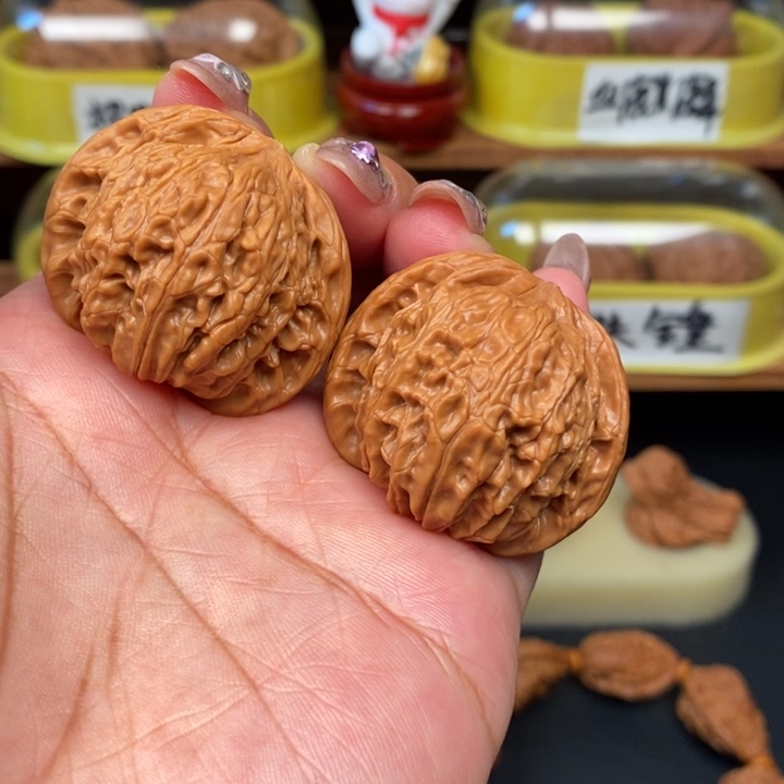 文玩核桃吊坠38全品山地磨