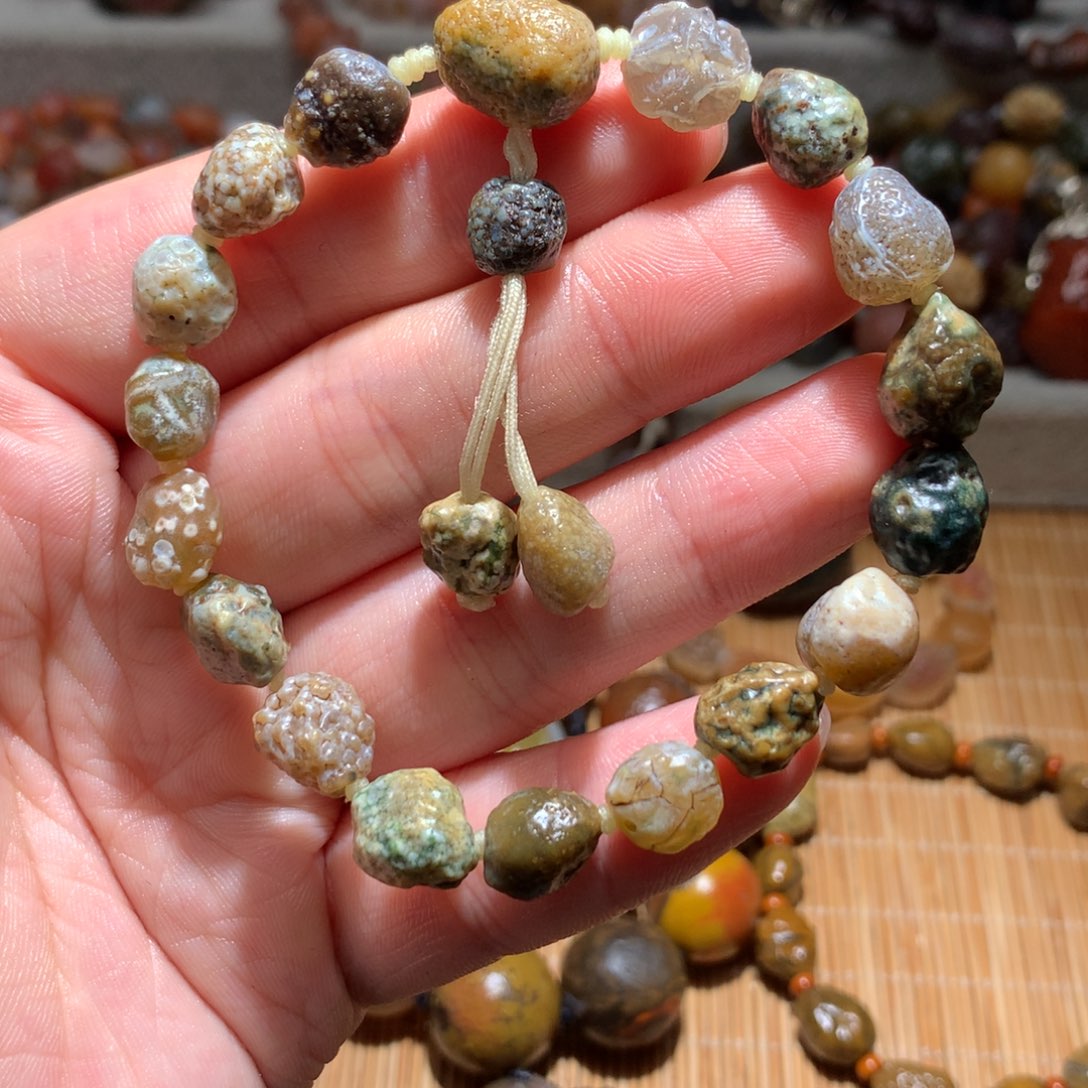 玛瑙/玉髓未镶嵌车挂