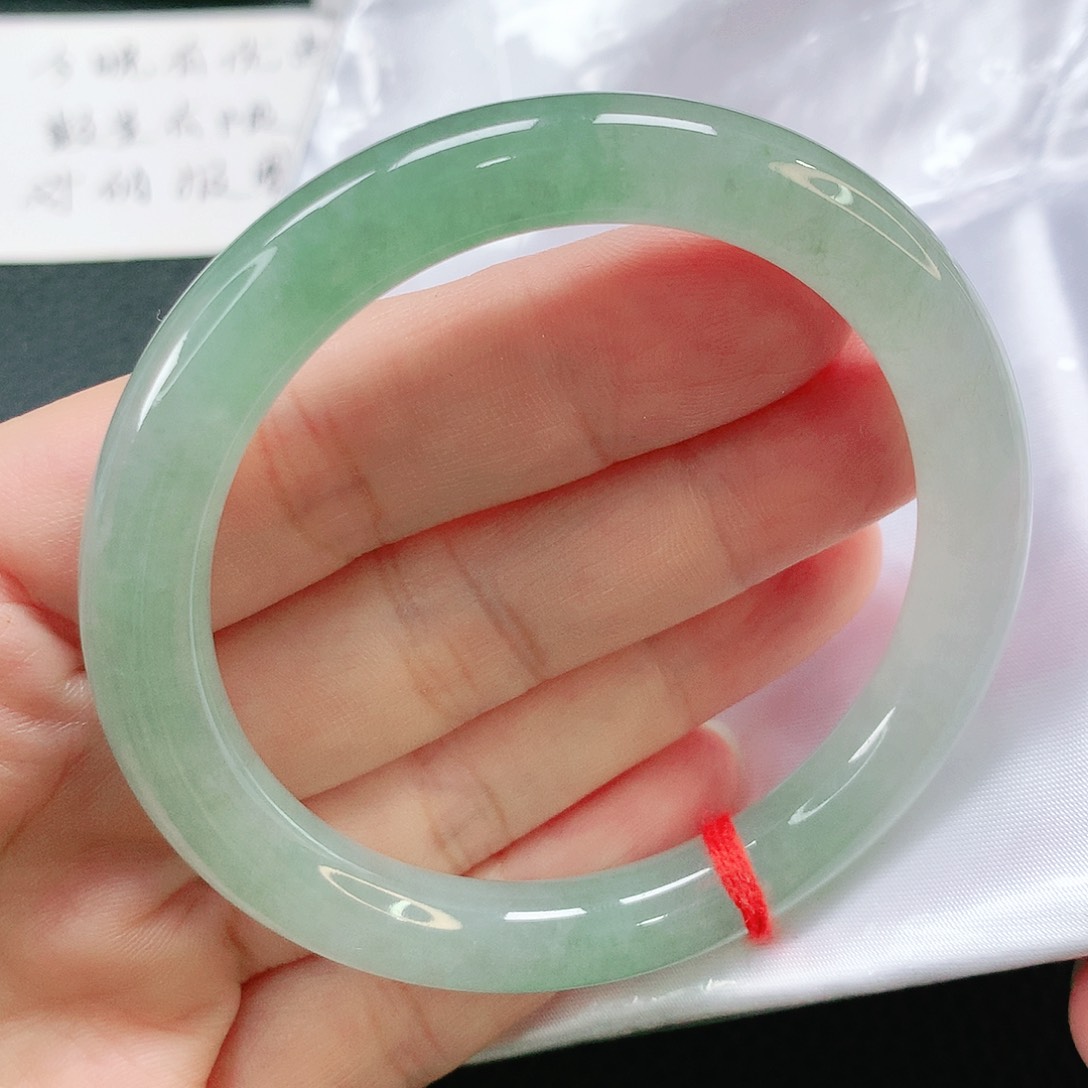 未镶嵌手镯翡翠54圆