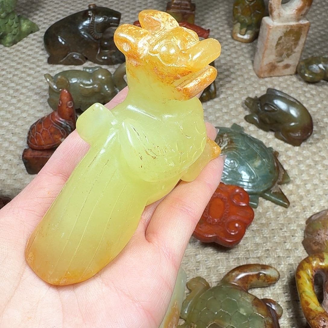 白玉菩提吊坠挂件