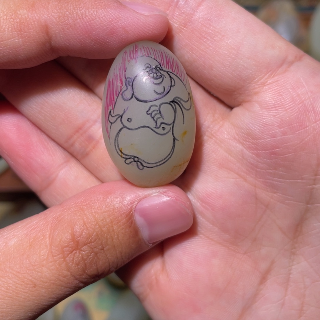 定制和田玉未镶嵌吊坠