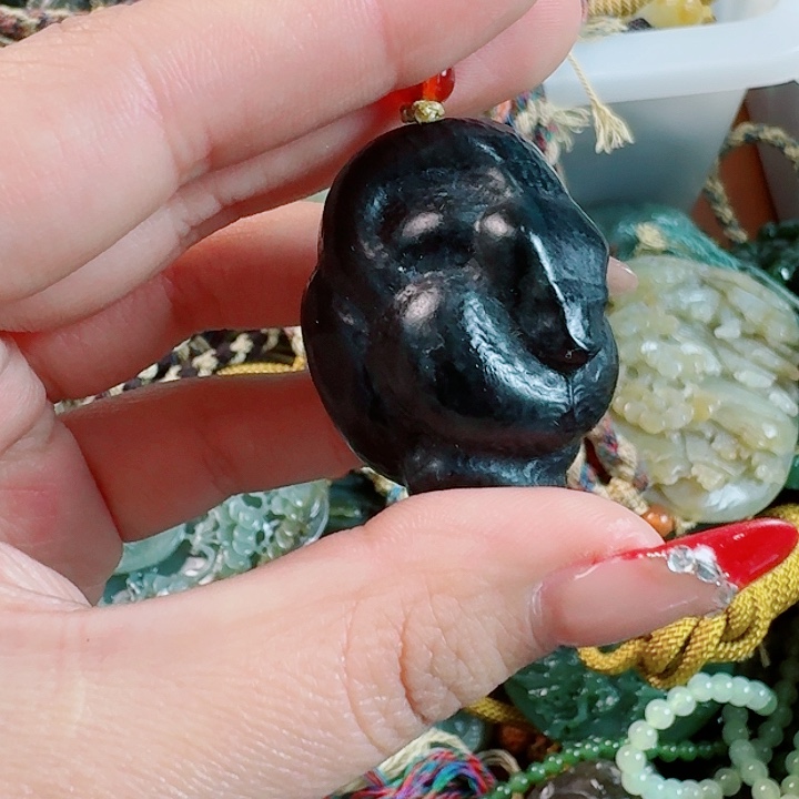 和田玉把件未镶嵌